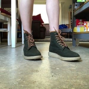 Doc Marten canvas ankle boot